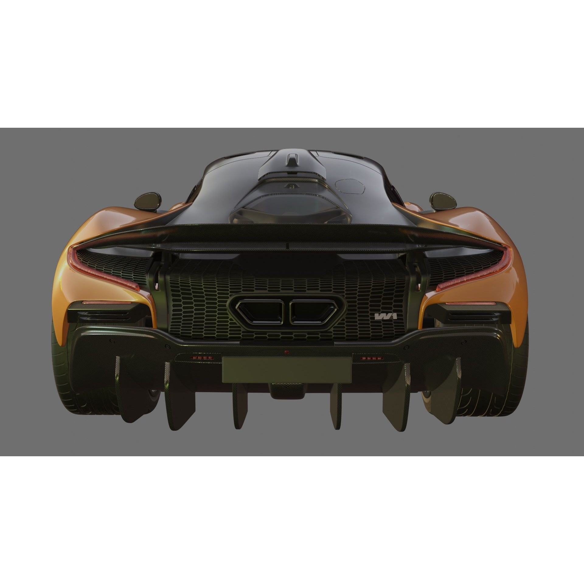 McLaren W1 2025 - Game-Ready 3D Model - View 26