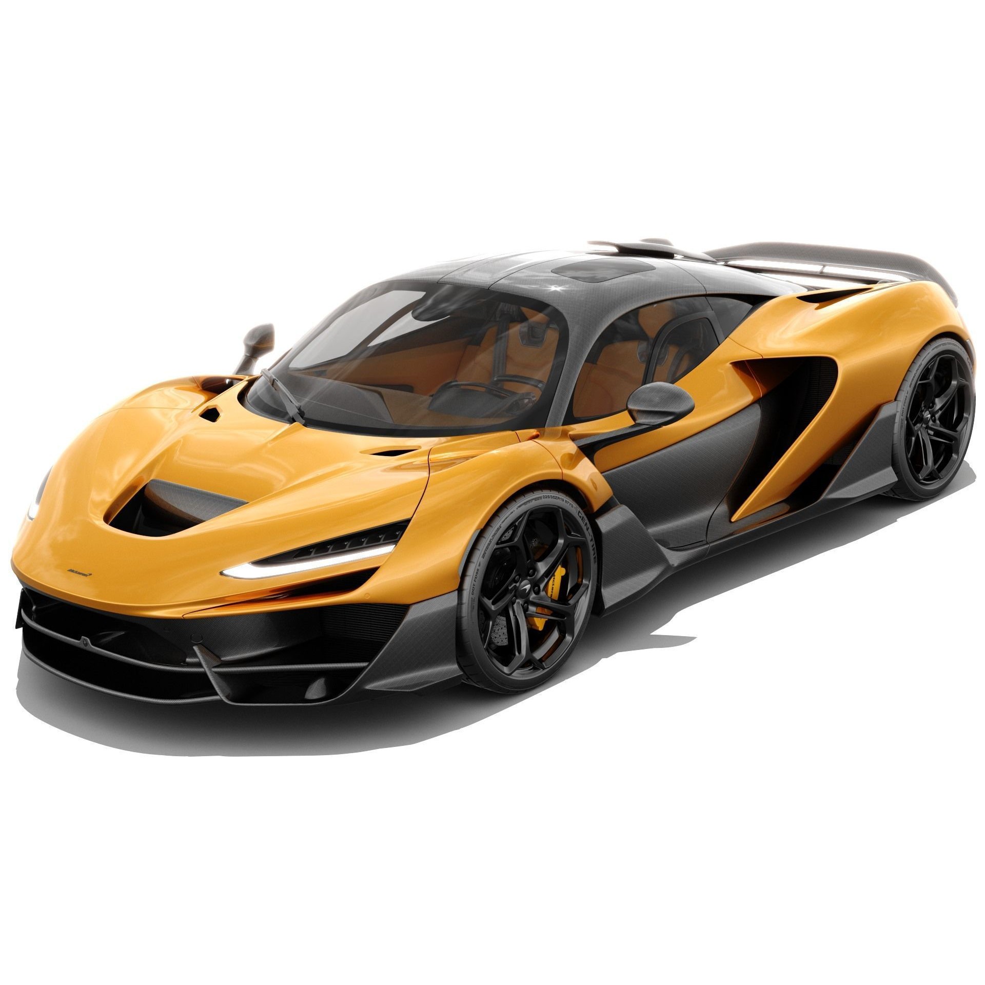 McLaren W1 2025 - Game-Ready 3D Model - View 3