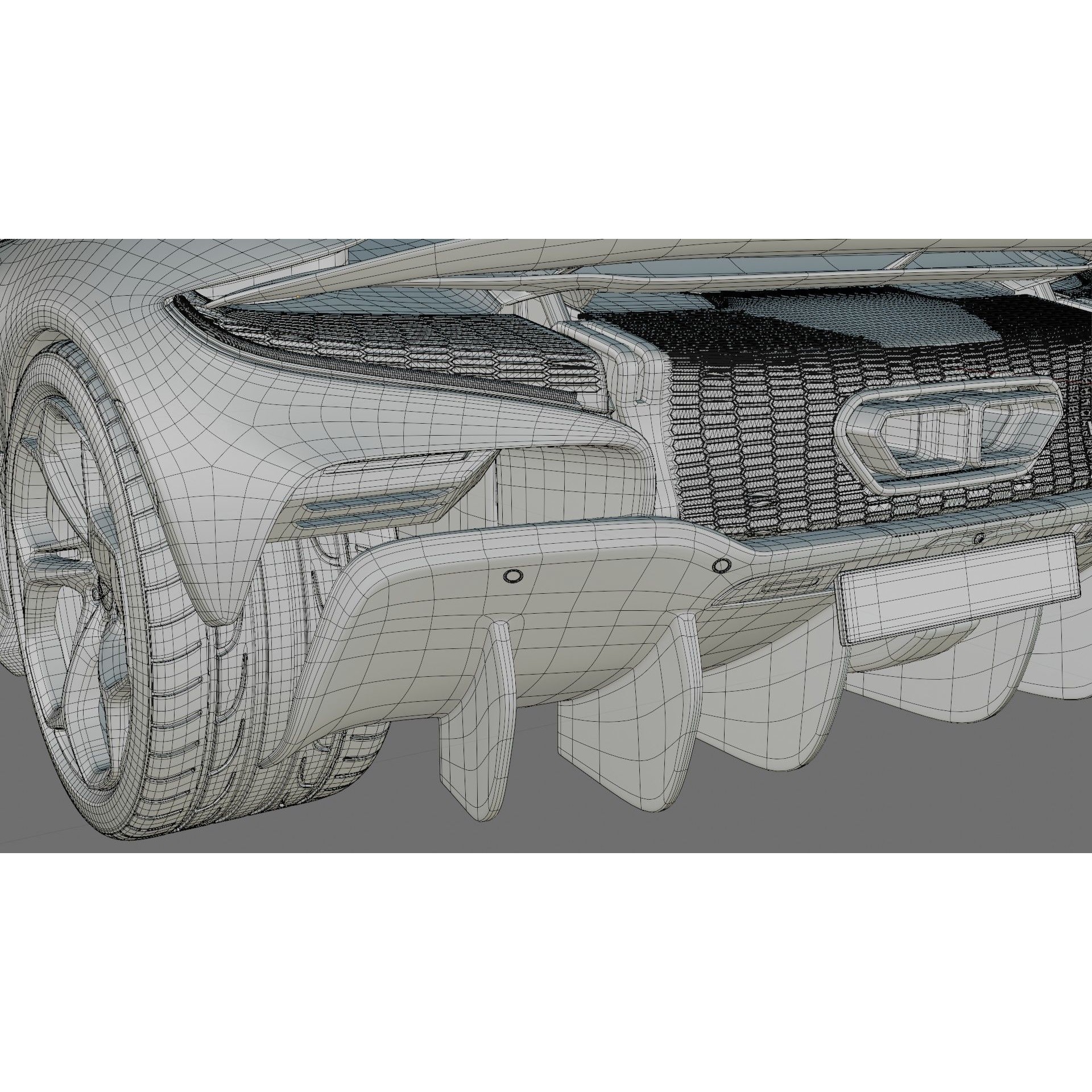 McLaren W1 2025 - Game-Ready 3D Model - View 34