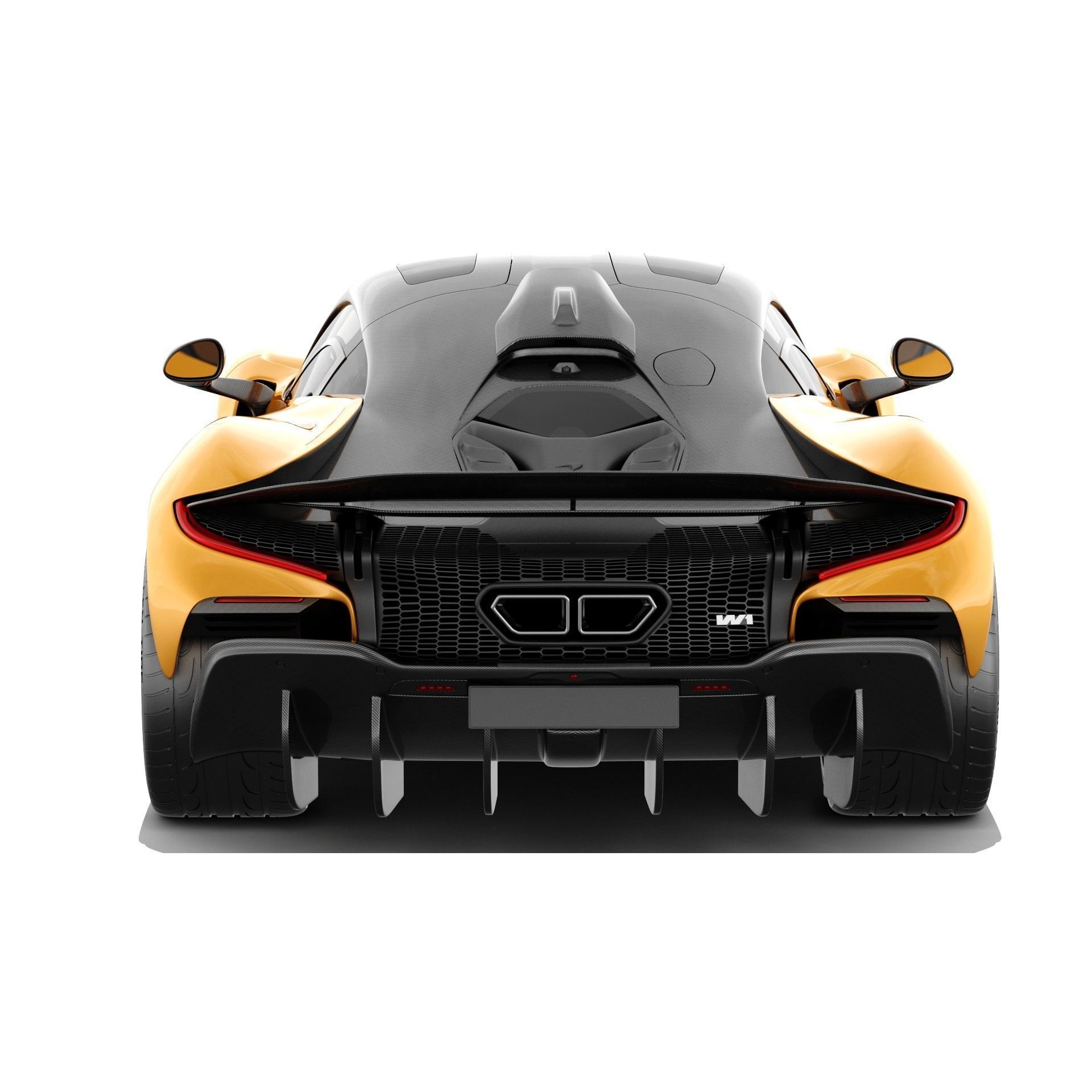 McLaren W1 2025 - Game-Ready 3D Model - View 7