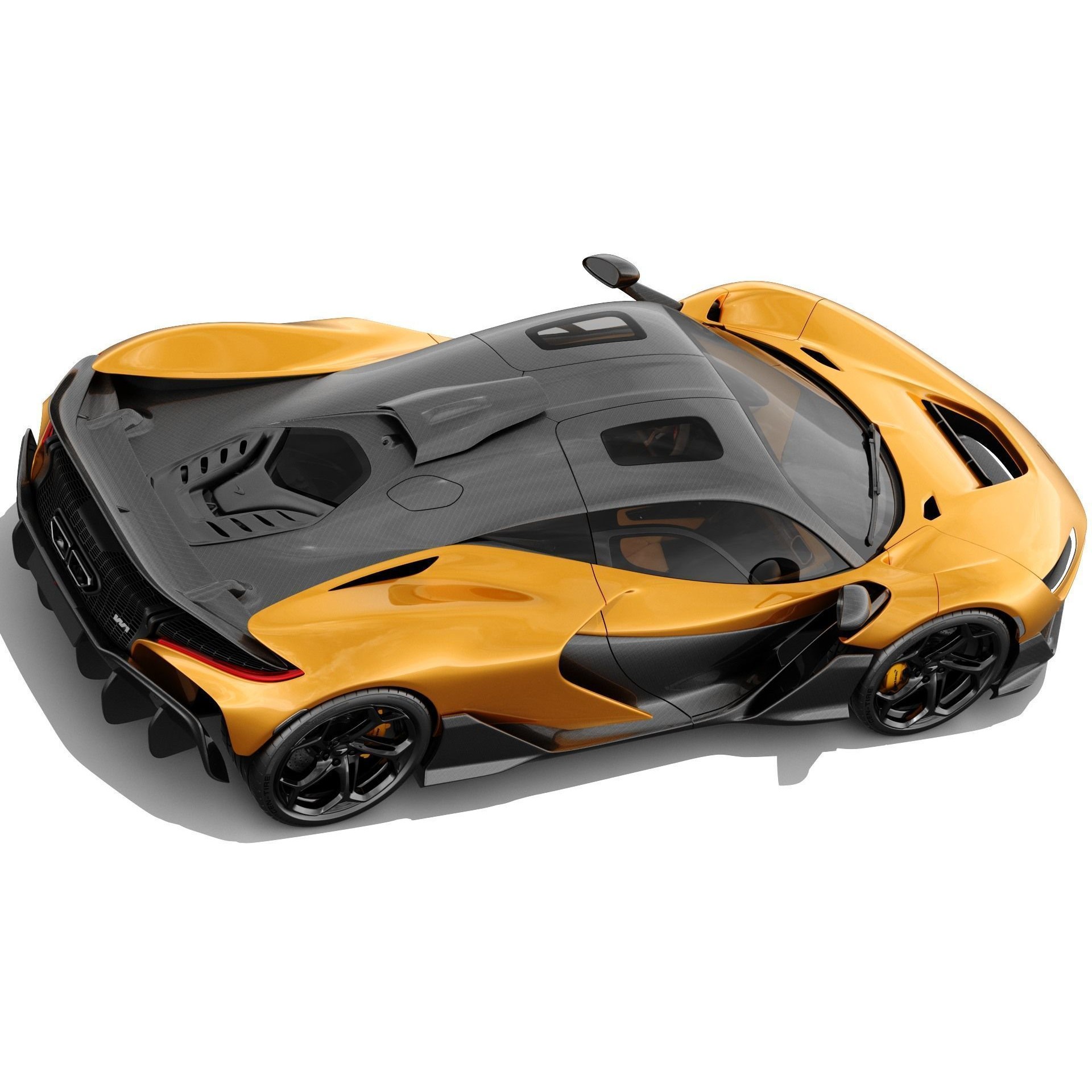 McLaren W1 2025 - Game-Ready 3D Model - View 8