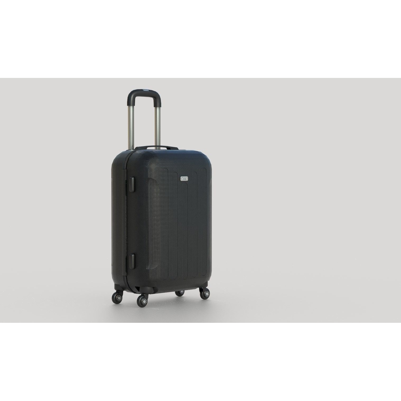 Suitcare Suitcase on Wheels - Low-Poly Game-Ready 3D Model - View 9