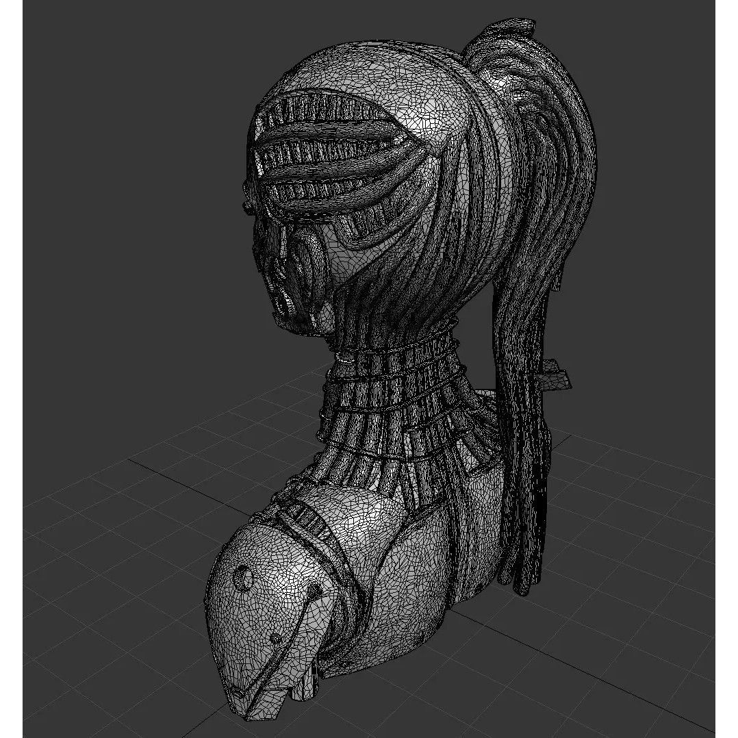 Futuristic Robot Man 3D Model – Rigged Sci-Fi Character, FBX/OBJ - View 8