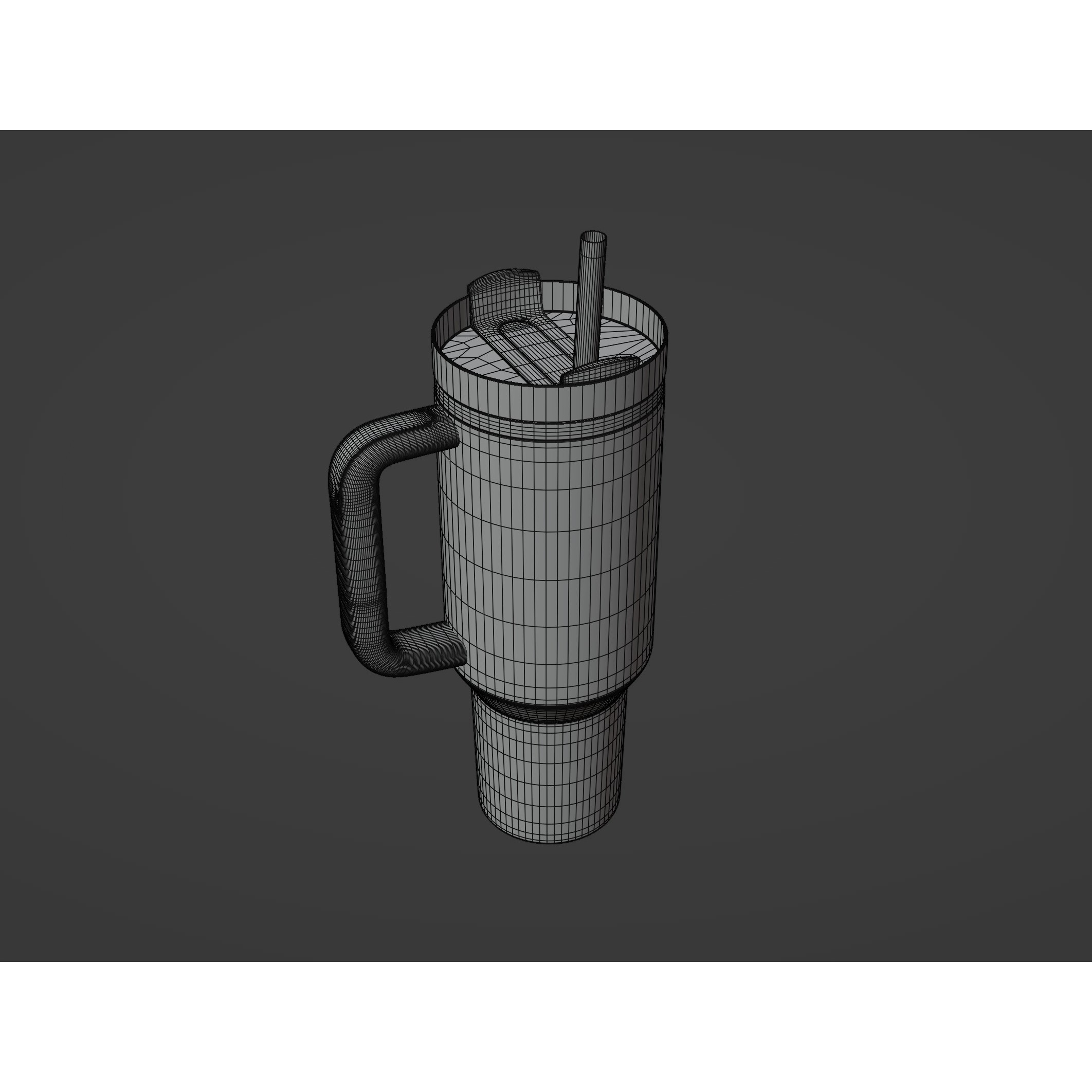 Stanley Cup - Low-Poly Game-Ready 3D Model - View 15