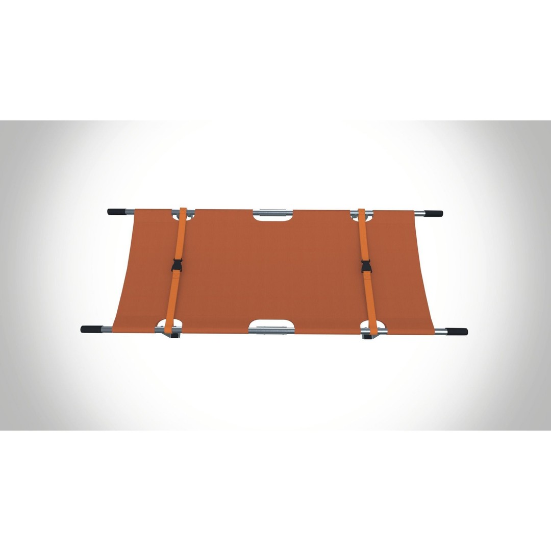 Stretcher 3D Model – Medical Gurney with PBR Textures, FBX
