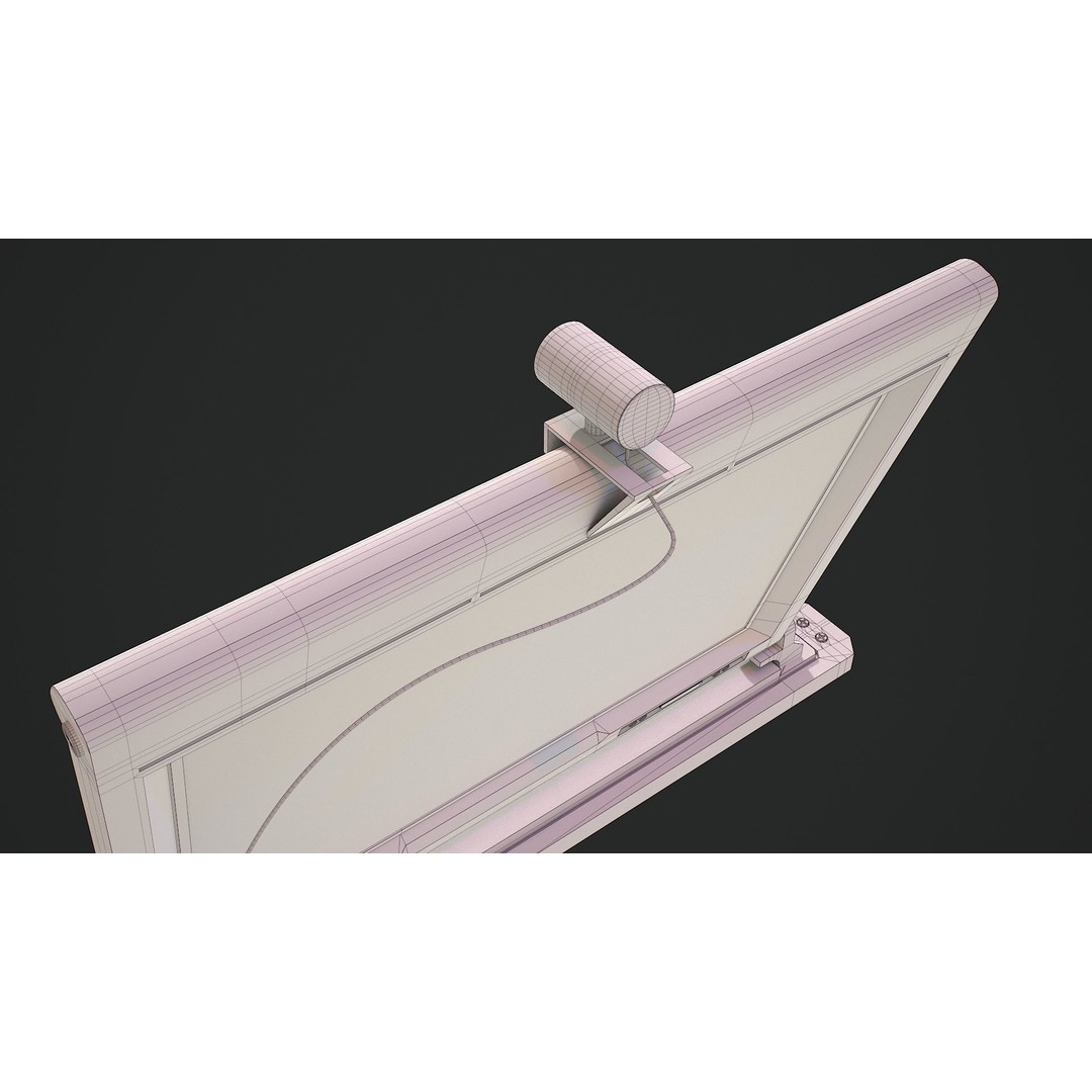 Sci-Fi Display Monitor Screen 3D Model – Low Poly PBR Game Asset, FBX - View 24