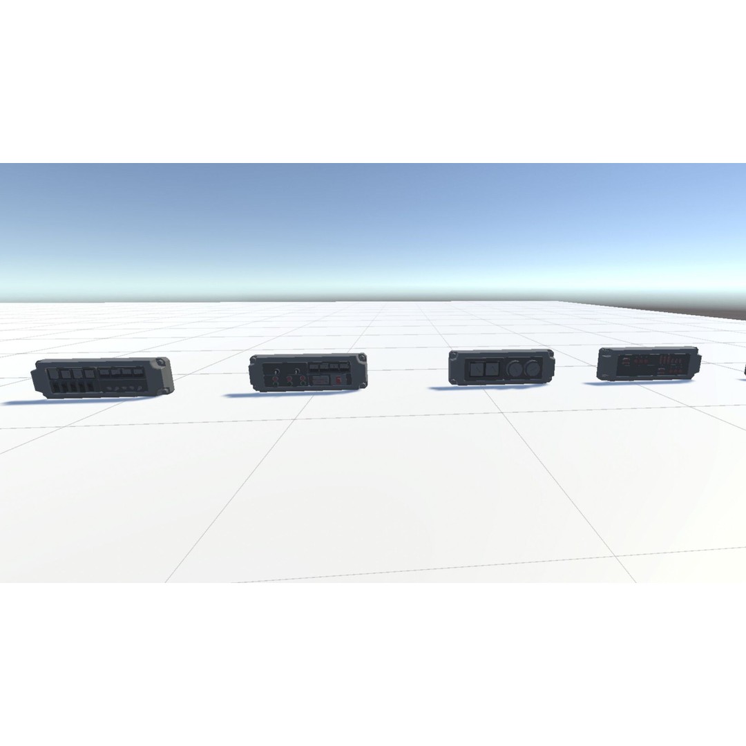 Low Switchboard 3D Model – Low Poly Rigged Asset for Science