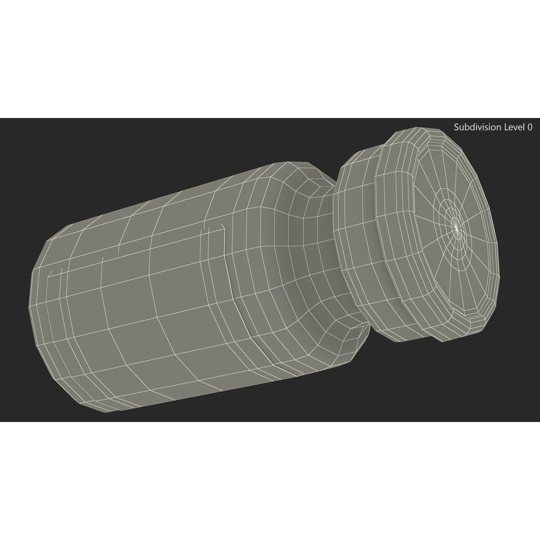 Moderna Covid-19 Vaccine 3D Model – PBR Medical Asset, FBX - View 15