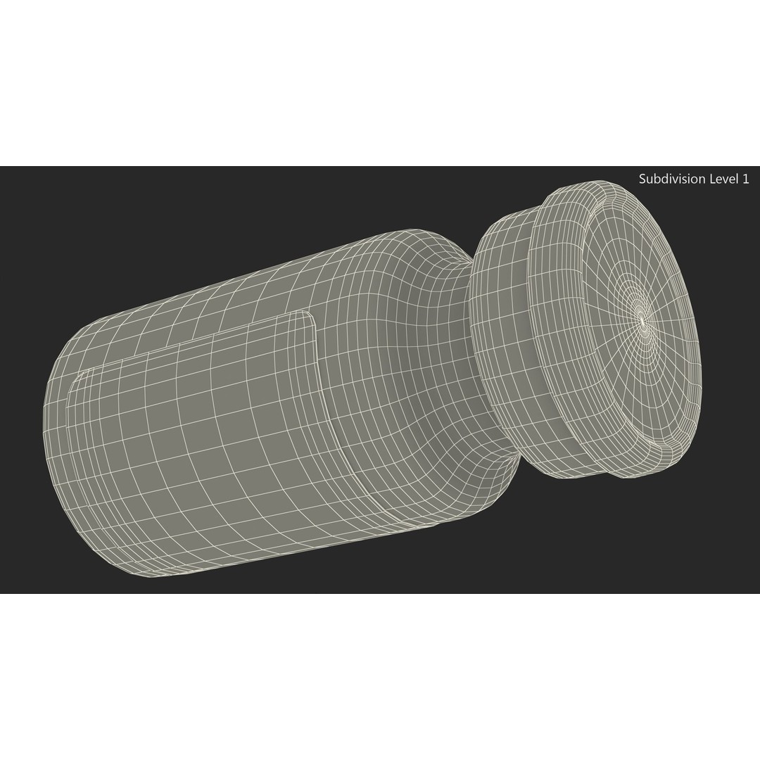 Moderna Covid-19 Vaccine 3D Model – PBR Medical Asset, FBX - View 16