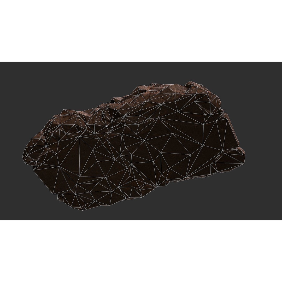 Stone Staircase 3D Model – Low Poly PBR Game Asset, FBX, OBJ