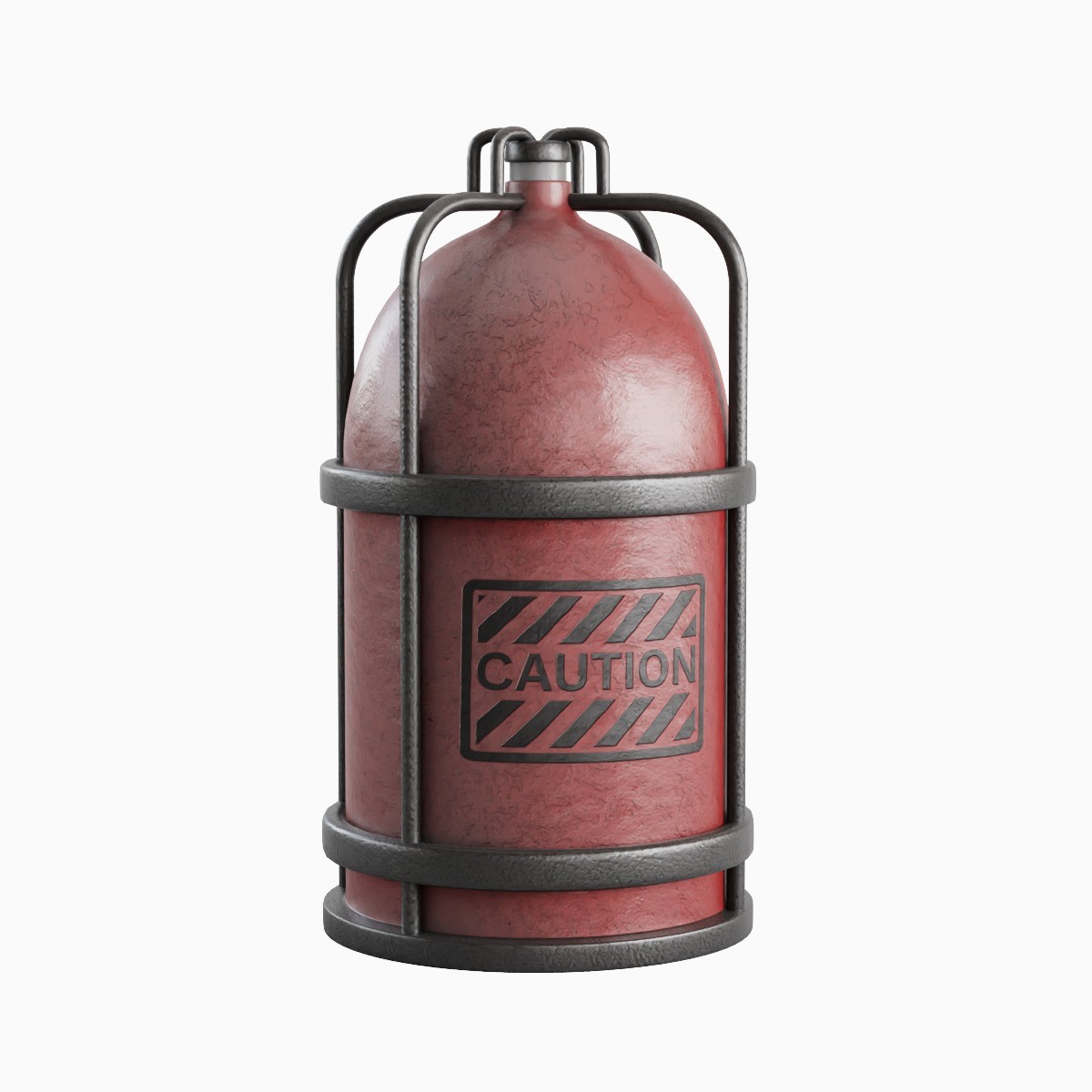 Gas Tank Set - Mid Poly Game-Ready 3D Model - View 13