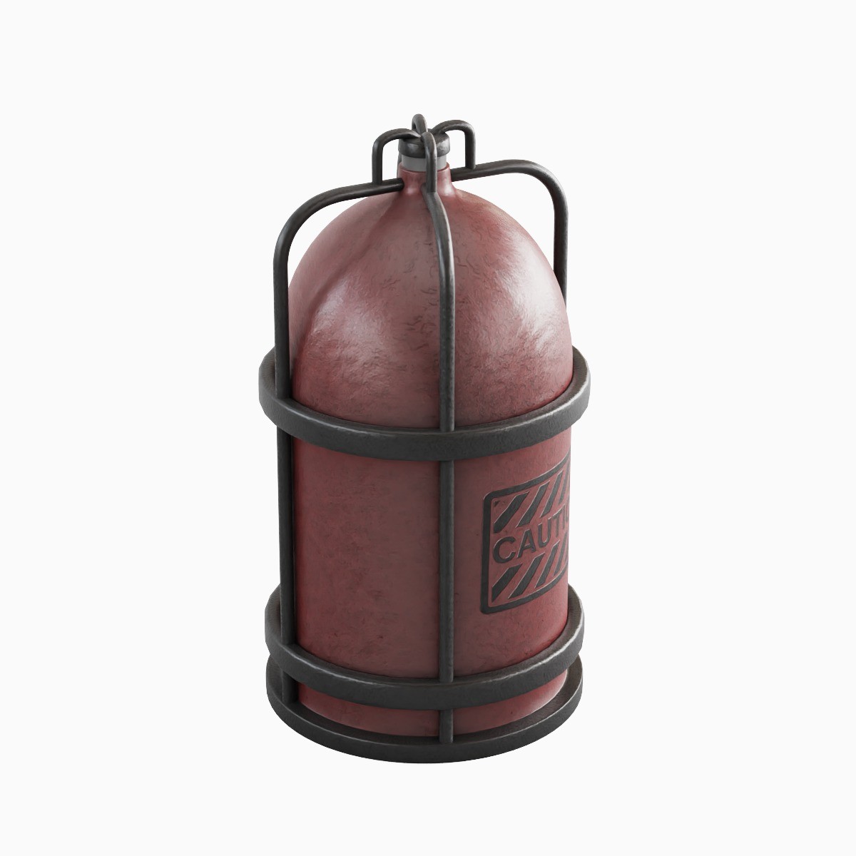 Gas Tank Set - Mid Poly Game-Ready 3D Model - View 17