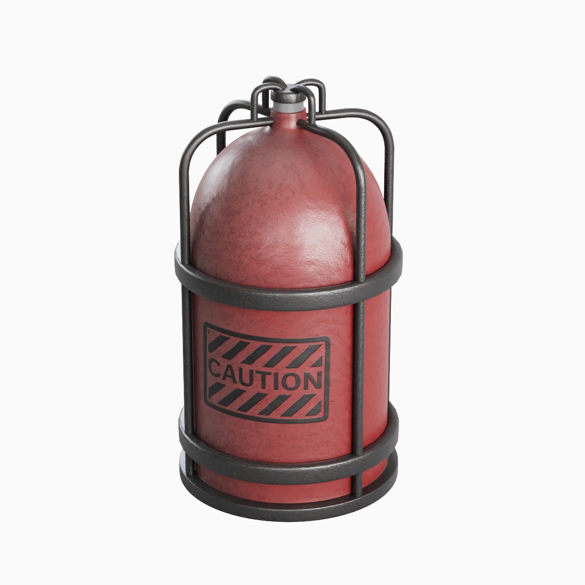 Gas Tank Set - Mid Poly Game-Ready 3D Model - View 18