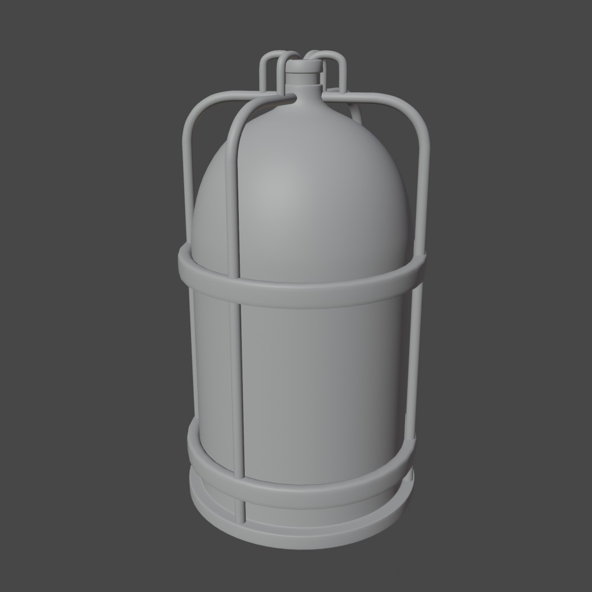 Gas Tank Set - Mid Poly Game-Ready 3D Model - View 21