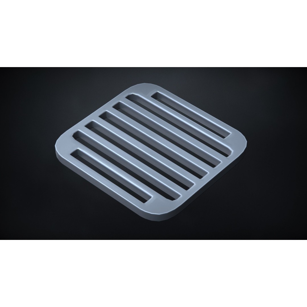 30 SUBD Perforated Panel Elements 3D Model – High Poly Kitbash, FBX, Blender - View 16