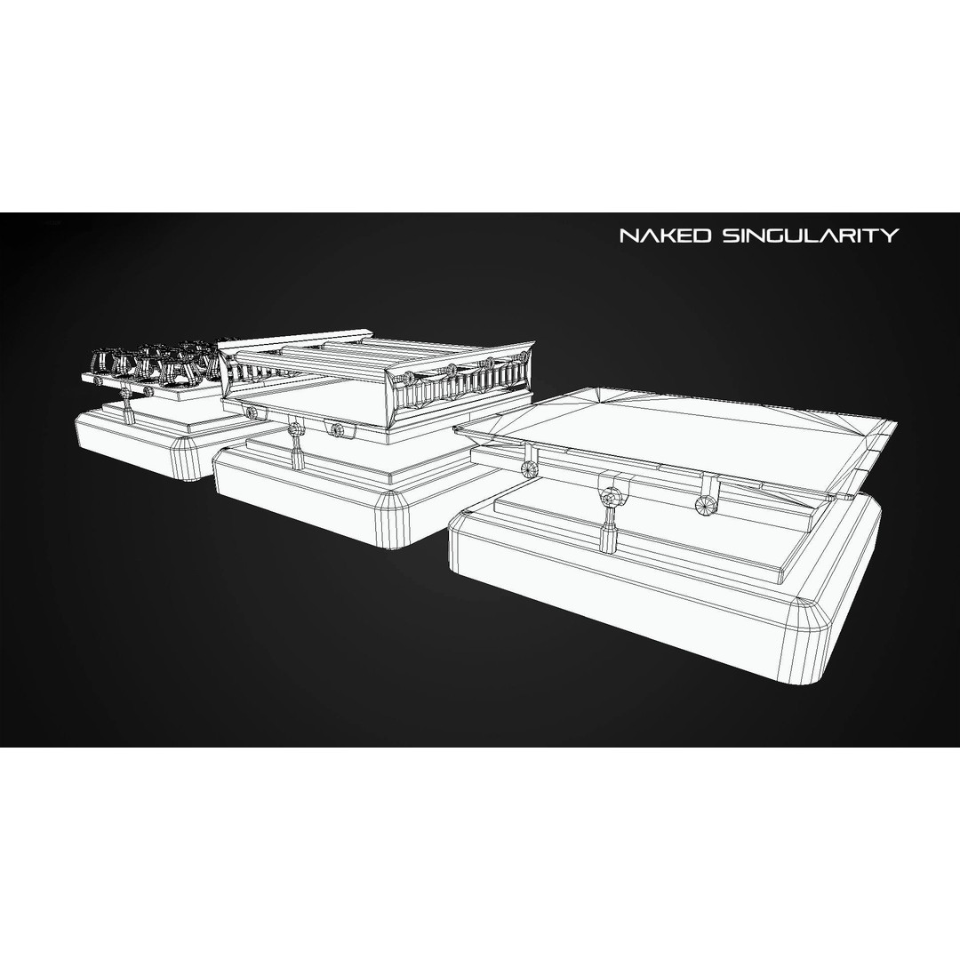 Rocking Platform 3D Model – Low Poly PBR Laboratory Asset, FBX - View 11