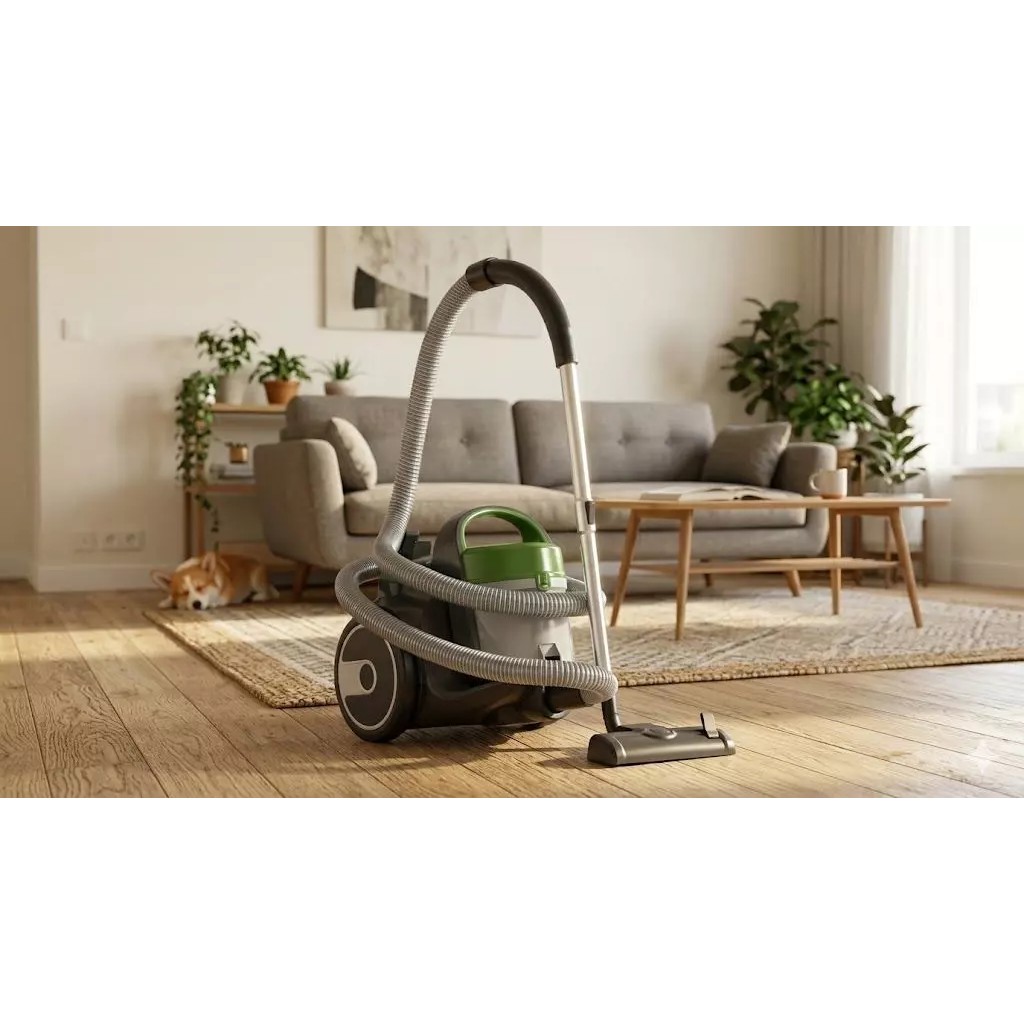 Household Vacuum Cleaner - Game-Ready 3D Model - View 2