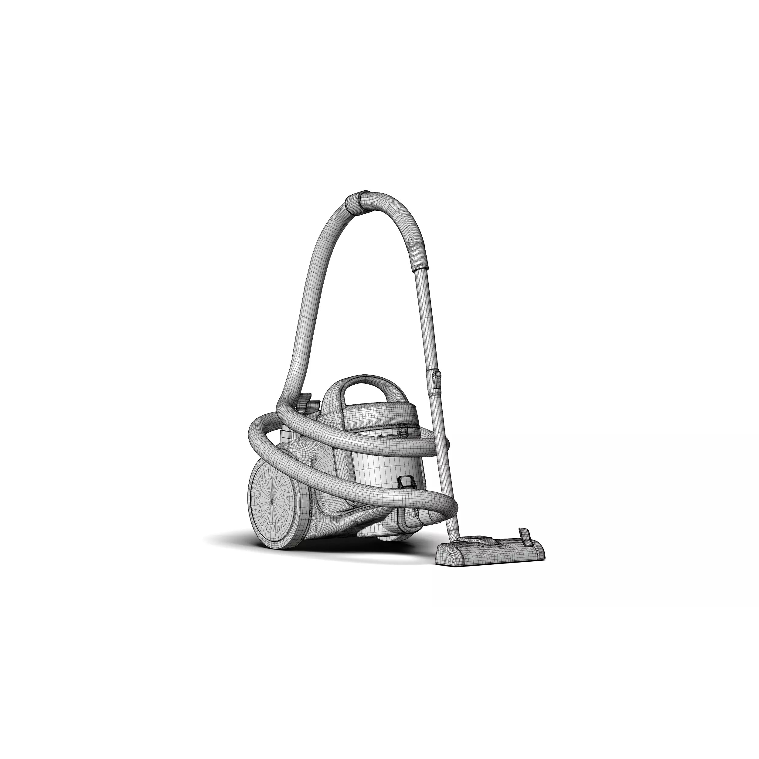 Household Vacuum Cleaner - Game-Ready 3D Model - View 5