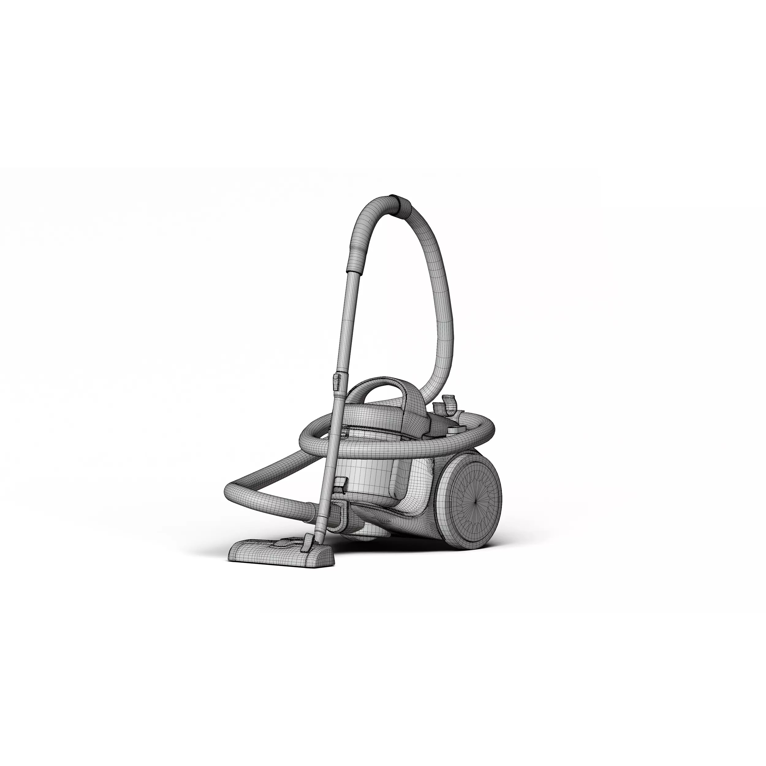 Household Vacuum Cleaner - Game-Ready 3D Model - View 7