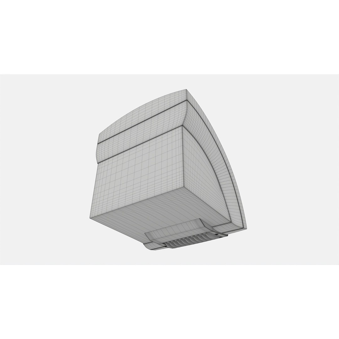 Automatic Air Hand Dryer 3D Model – High Quality PBR Asset, FBX/OBJ - View 9