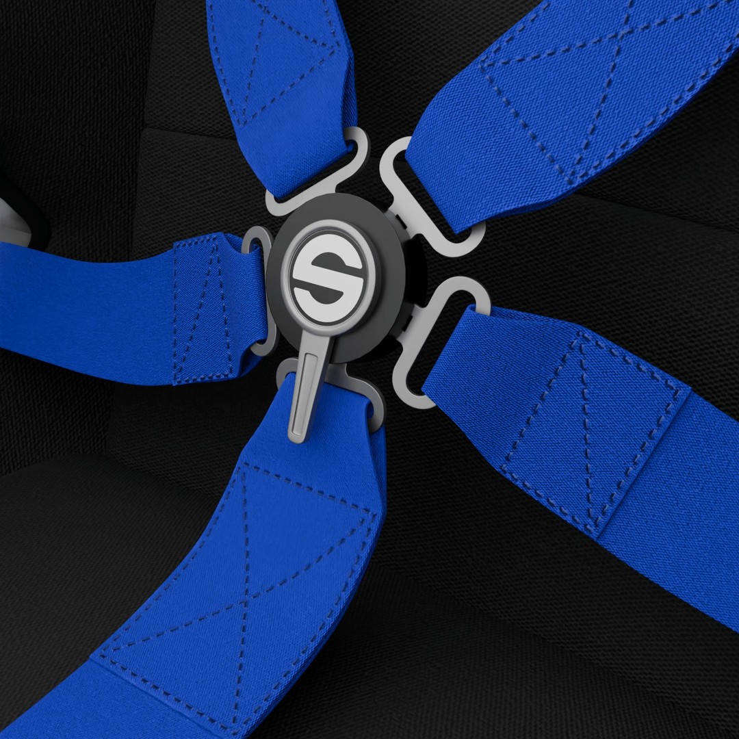 Sparco ADV Elite Carbon Seat 3D Model – High Accuracy Racing Asset, Blender, FBX, OBJ - View 5