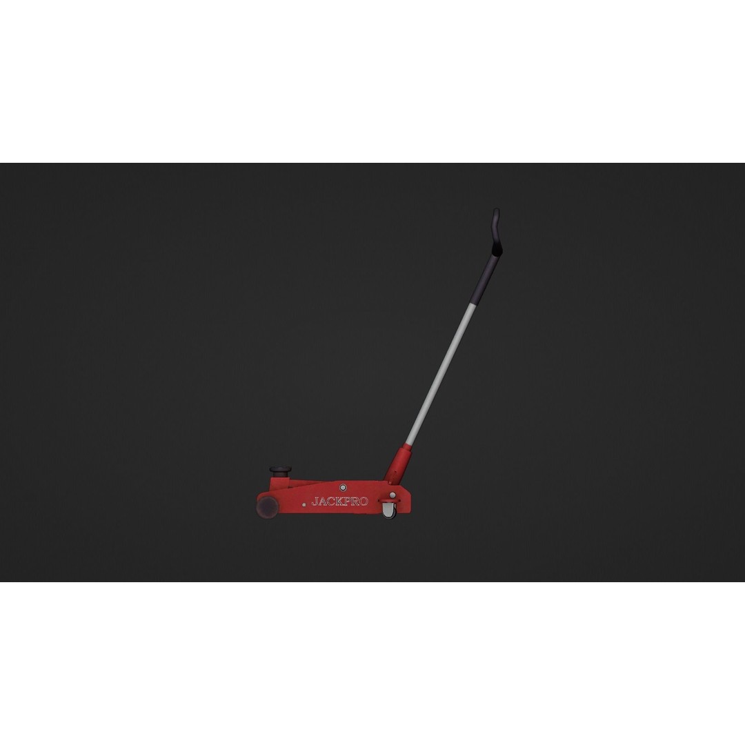 Car Jack 3D Model – Low Poly Game-Ready Asset, FBX & OBJ Formats - View 15