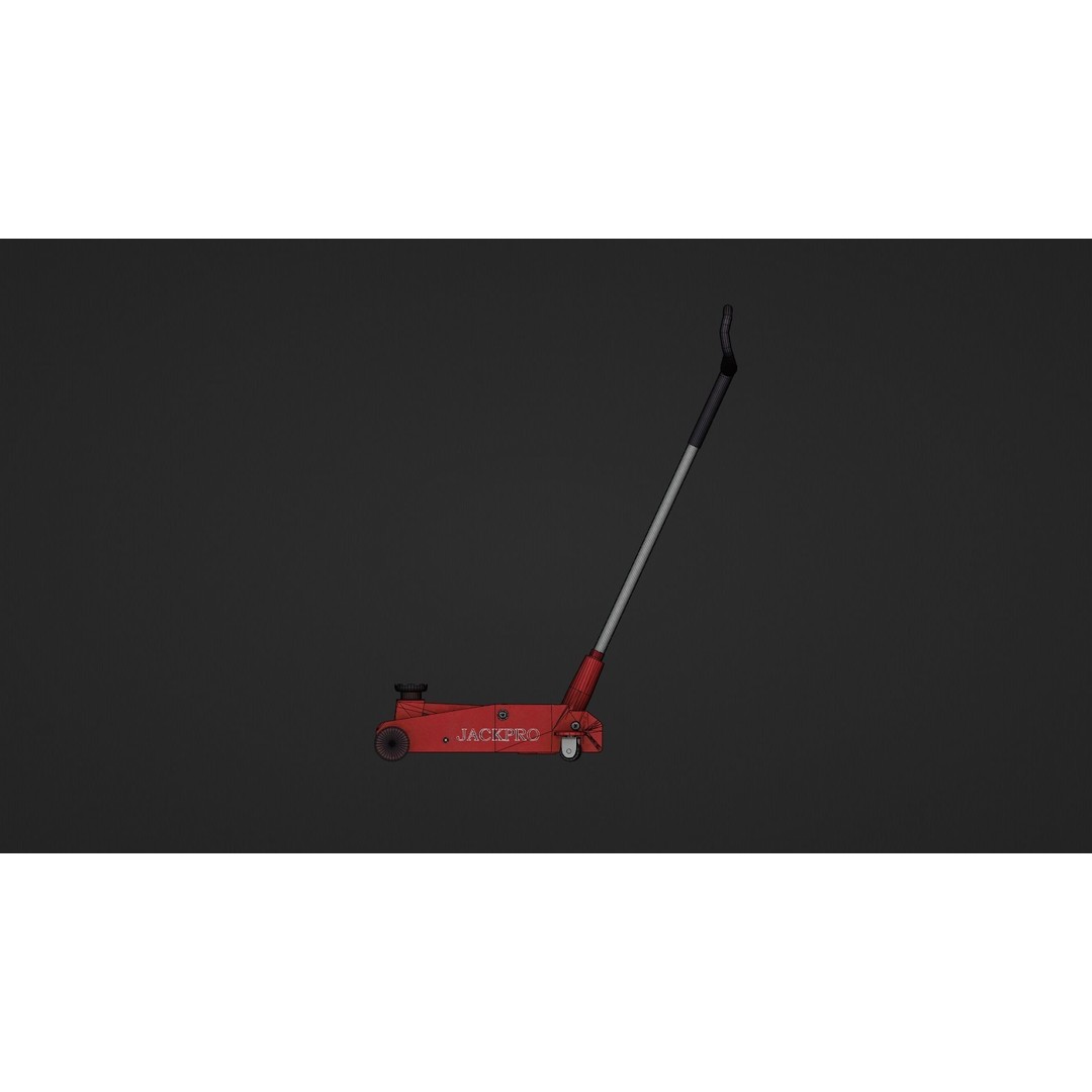 Car Jack 3D Model – Low Poly Game-Ready Asset, FBX & OBJ Formats - View 16