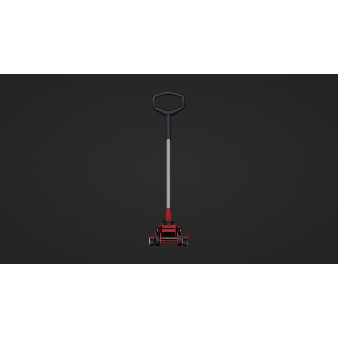 Car Jack 3D Model – Low Poly Game-Ready Asset, FBX & OBJ Formats - View 19