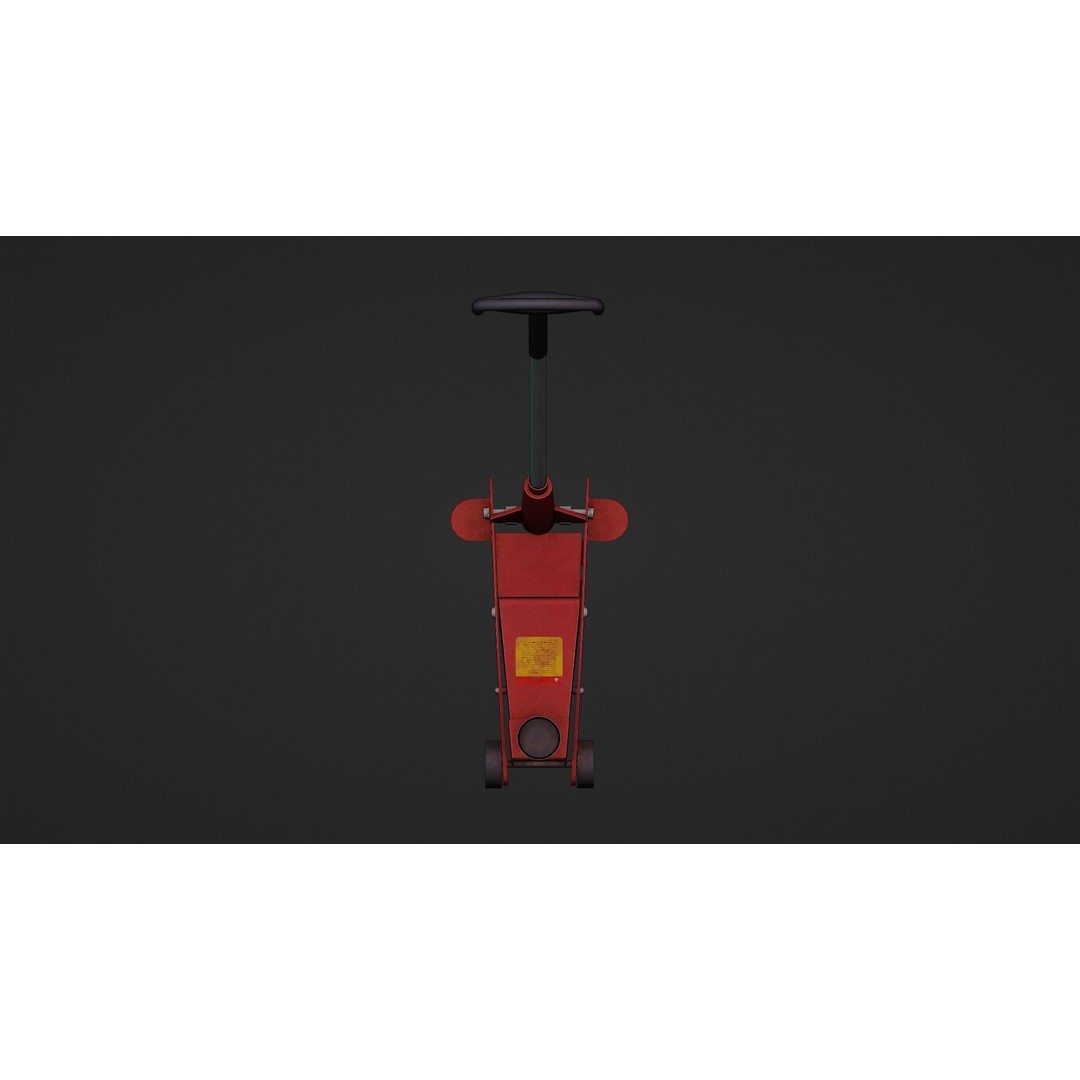 Car Jack 3D Model – Low Poly Game-Ready Asset, FBX & OBJ Formats - View 21