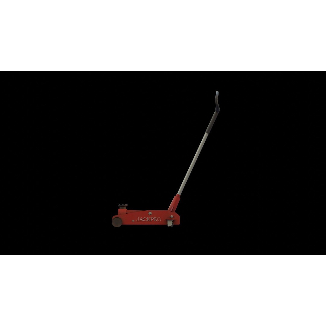 Car Jack 3D Model – Low Poly Game-Ready Asset, FBX & OBJ Formats - View 6