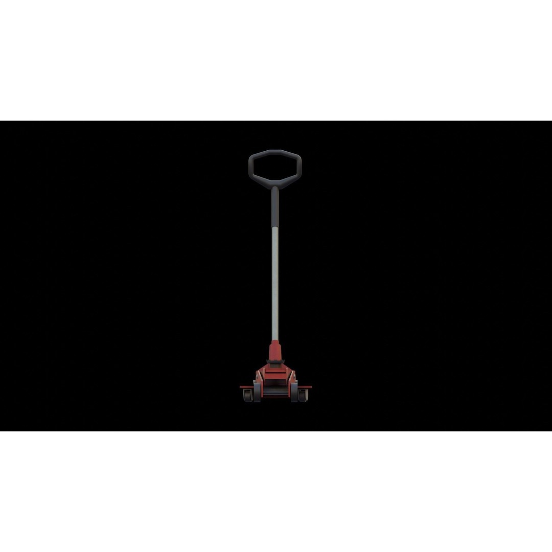 Car Jack 3D Model – Low Poly Game-Ready Asset, FBX & OBJ Formats - View 7