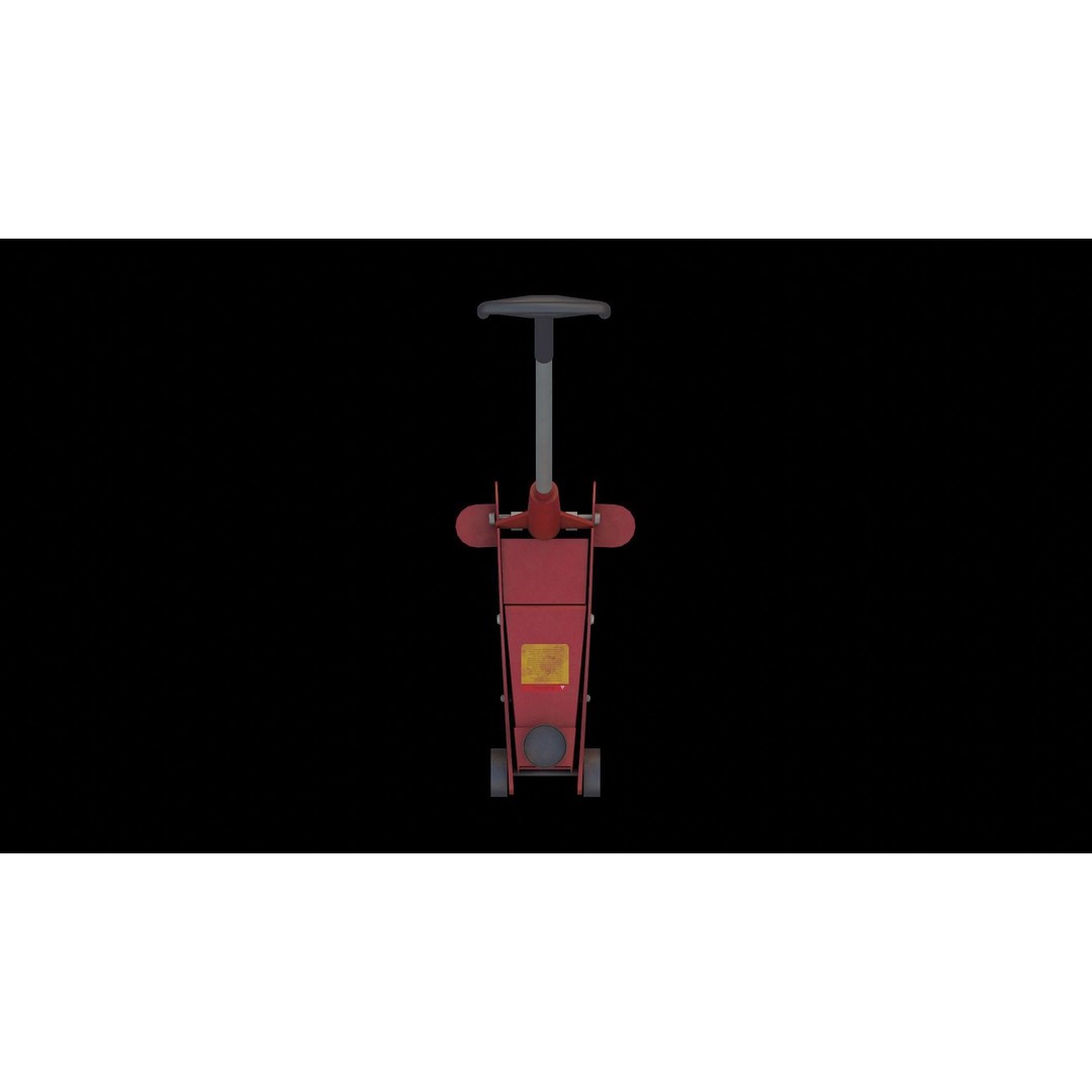 Car Jack 3D Model – Low Poly Game-Ready Asset, FBX & OBJ Formats - View 8