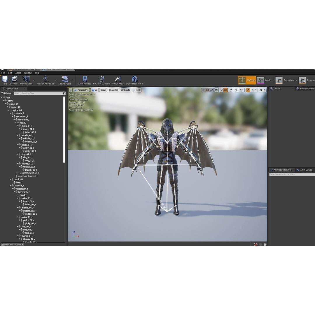 IndustrialMech03 3D Model – Low Poly Sci-Fi Character, Rigged, FBX
