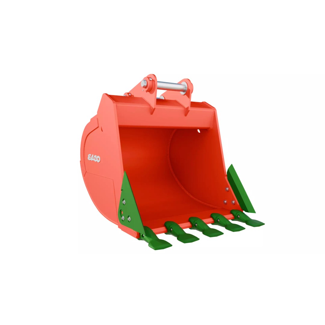 ESCO Extreme-Duty Plate Lip Bucket 3D Model – Low Poly Game Asset, FBX, PBR - View 2