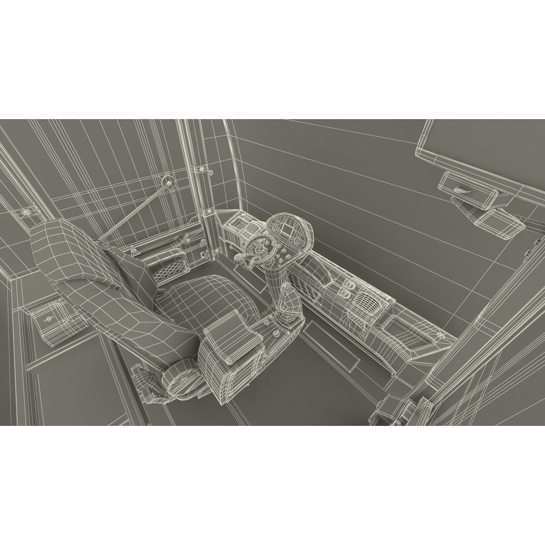 Bomag BW 28 RH Compactor 3D Model – PBR Textured Industrial Vehicle - View 35