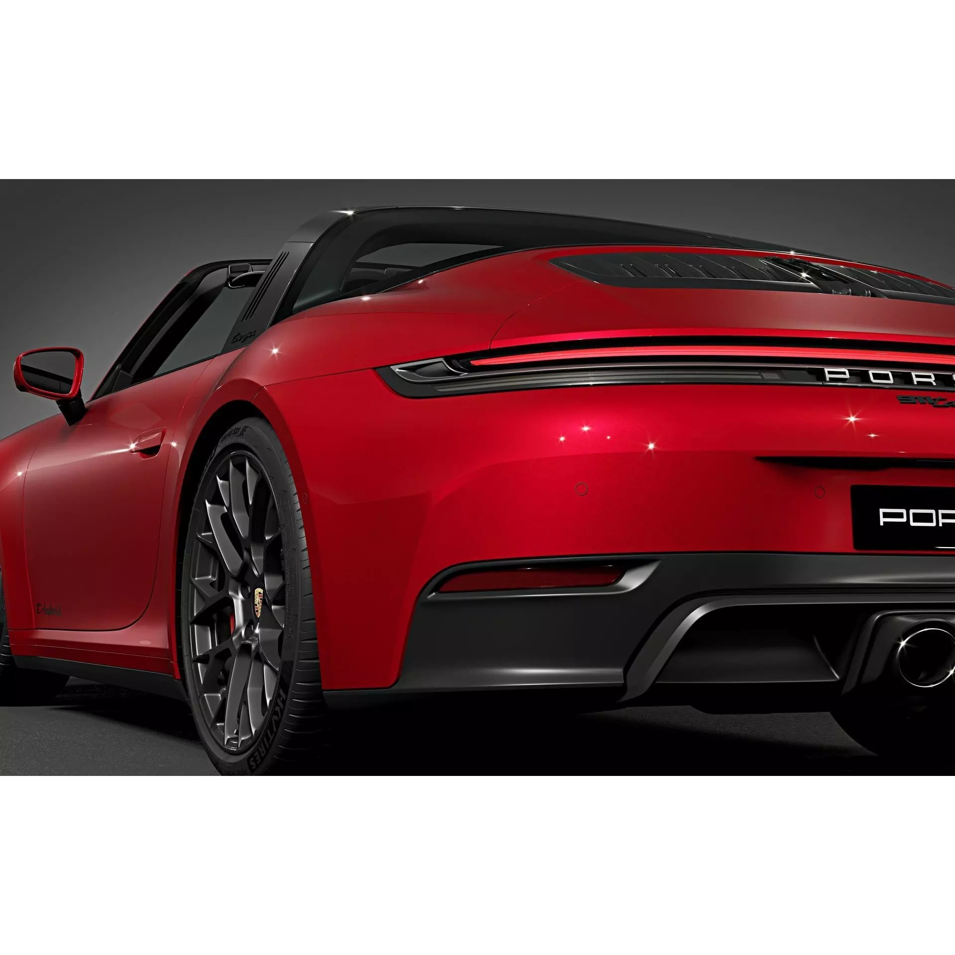 2026 Porsche 911 Targa 4 GTS - Photorealistic 3D Model - View 10