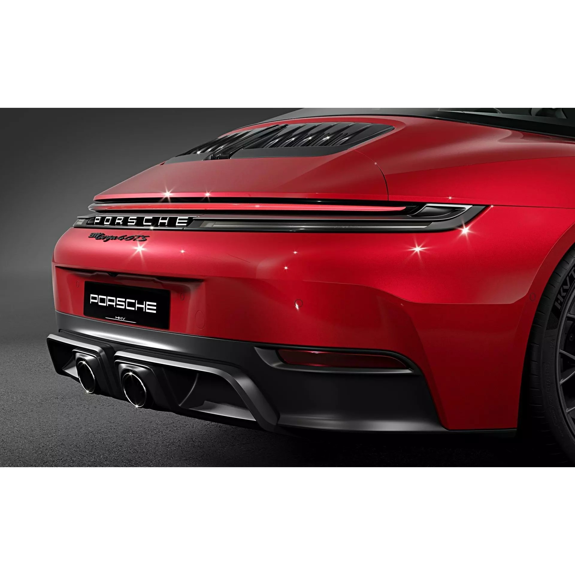 2026 Porsche 911 Targa 4 GTS - Photorealistic 3D Model - View 11