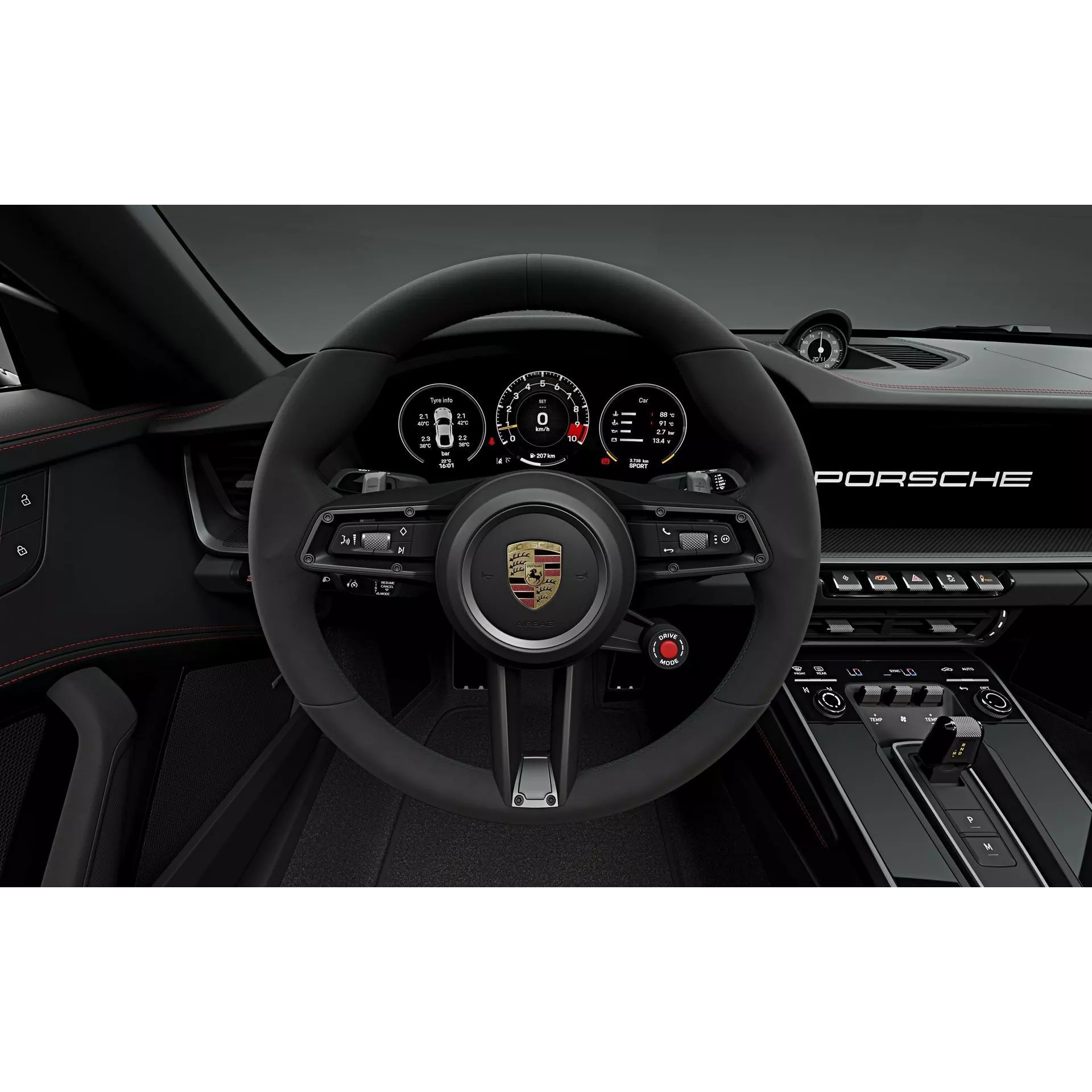 2026 Porsche 911 Targa 4 GTS - Photorealistic 3D Model - View 20