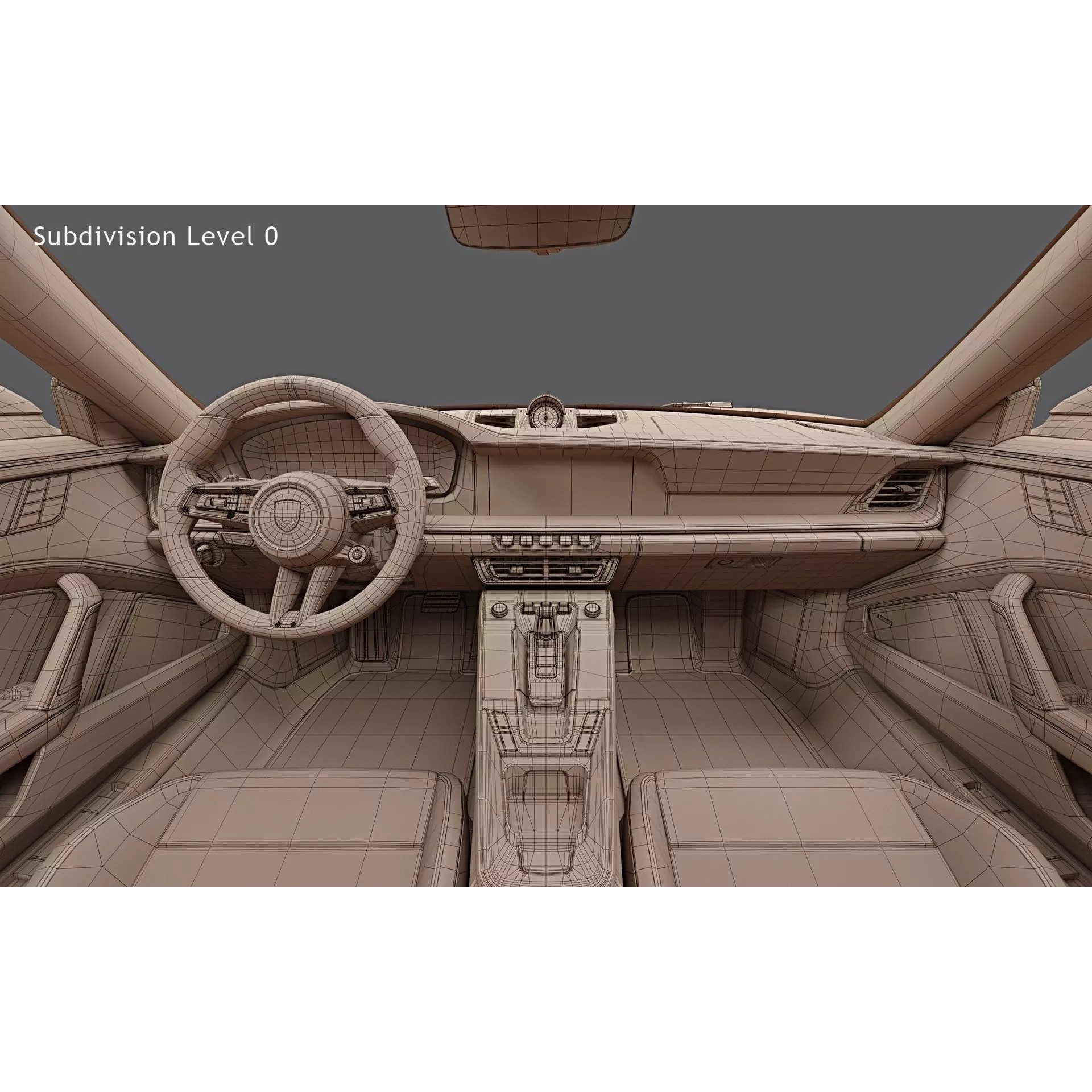 2026 Porsche 911 Targa 4 GTS - Photorealistic 3D Model - View 30