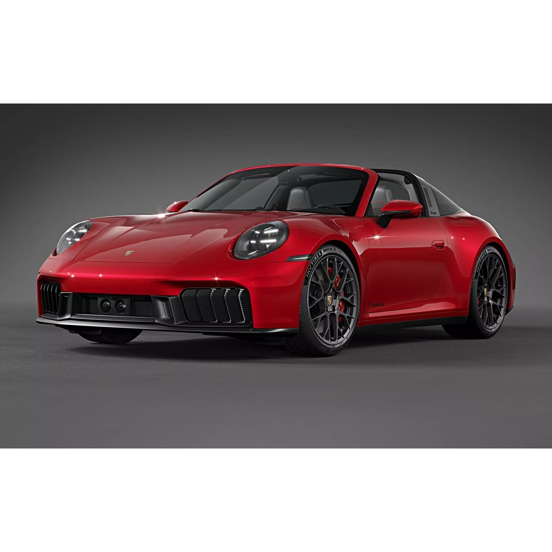 2026 Porsche 911 Targa 4 GTS - Photorealistic 3D Model - View 6