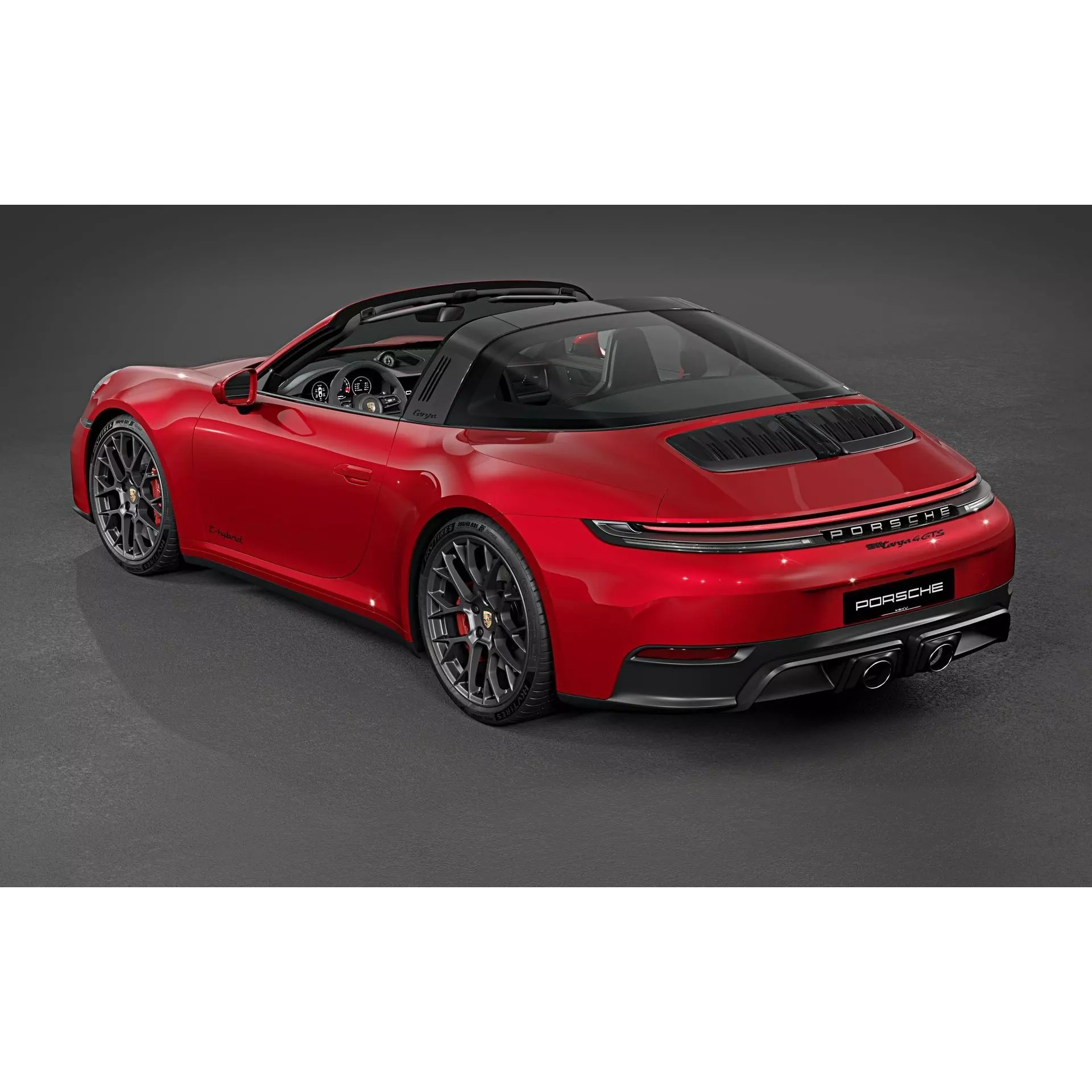 2026 Porsche 911 Targa 4 GTS - Photorealistic 3D Model - View 7