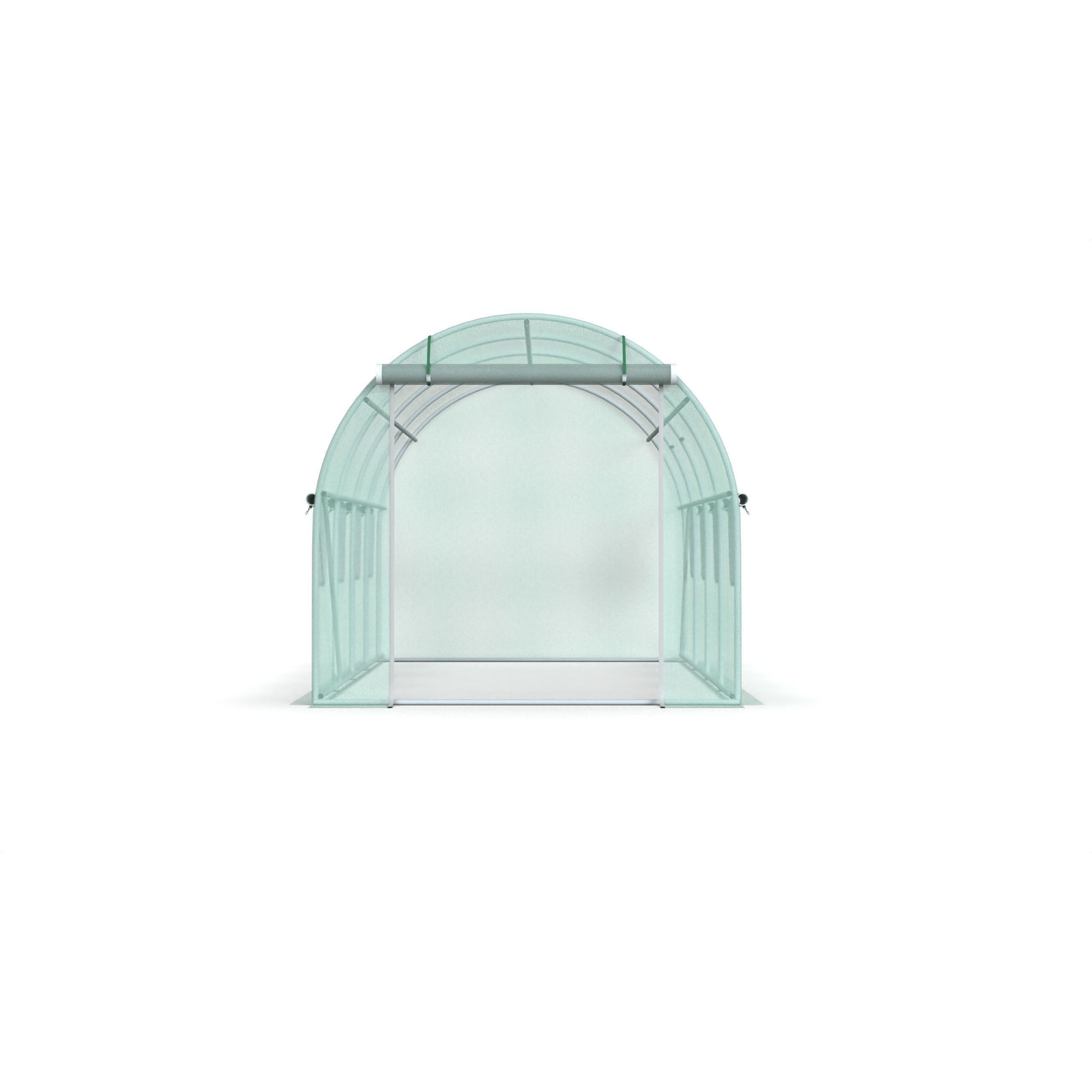 Outdoor Tunnel Greenhouse - Easy Assembly 3D Model - View 4