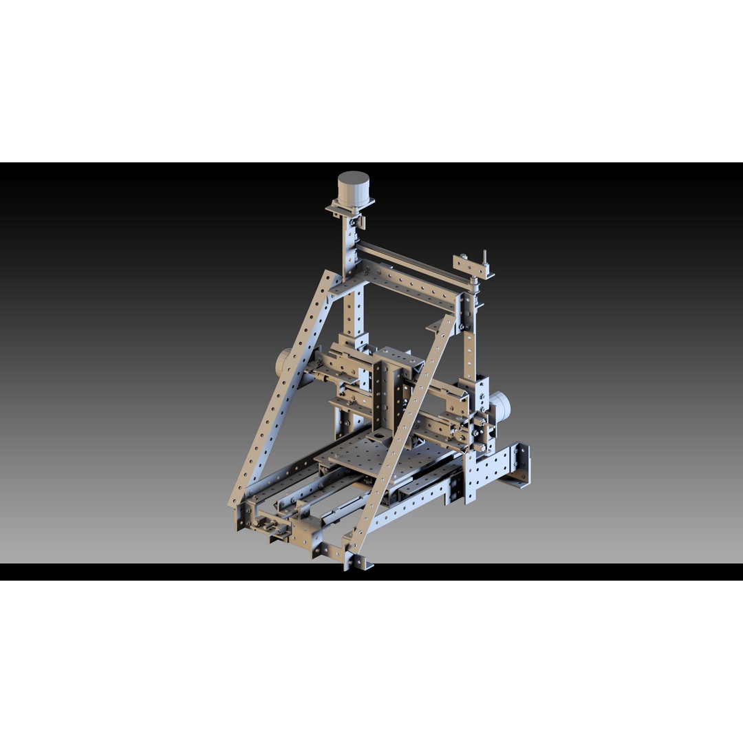 Industrial Machinery 3D Model – High Detail, FBX, Blender - View 3