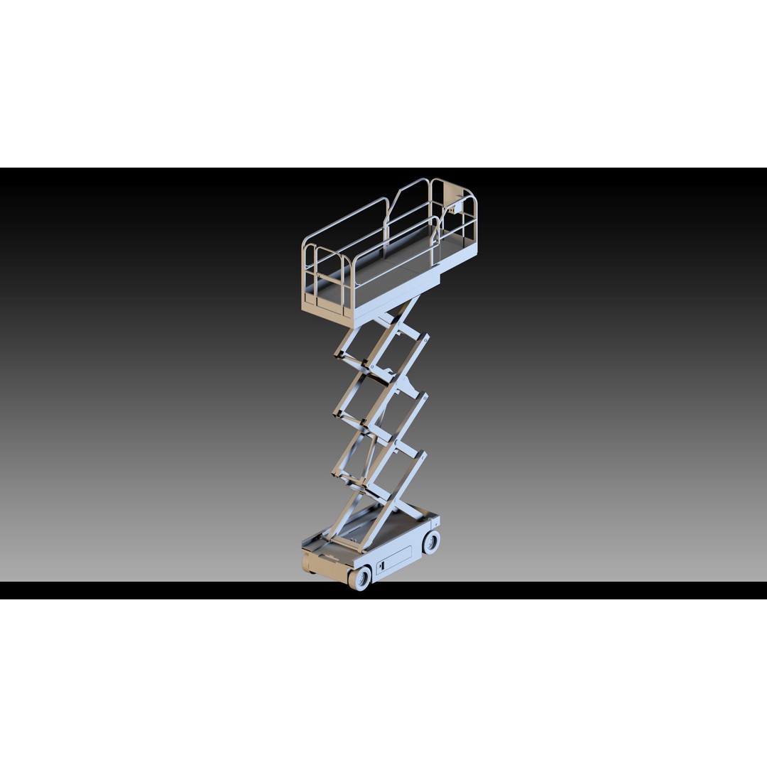 Industrial Machinery 3D Model – High Detail, FBX, Blender - View 4