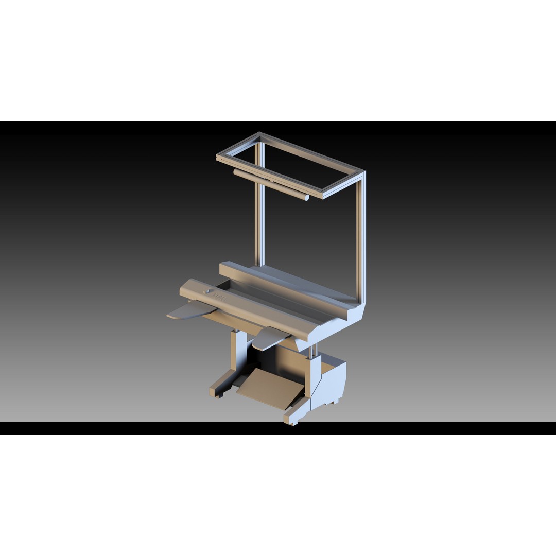 Industrial Machinery 3D Model – High Detail, FBX, Blender - View 8