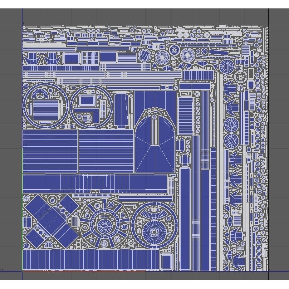 Compressor 3D Model – Low Poly PBR Game Asset, FBX, OBJ