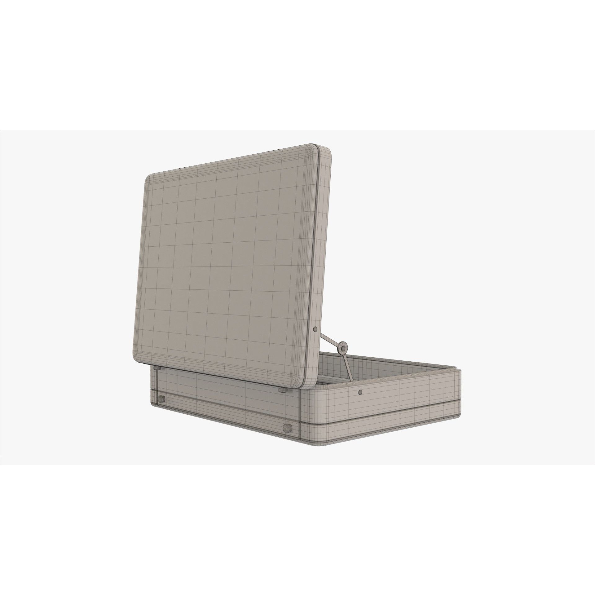 Leather Briefcase - Game-Ready 3D Model - View 11