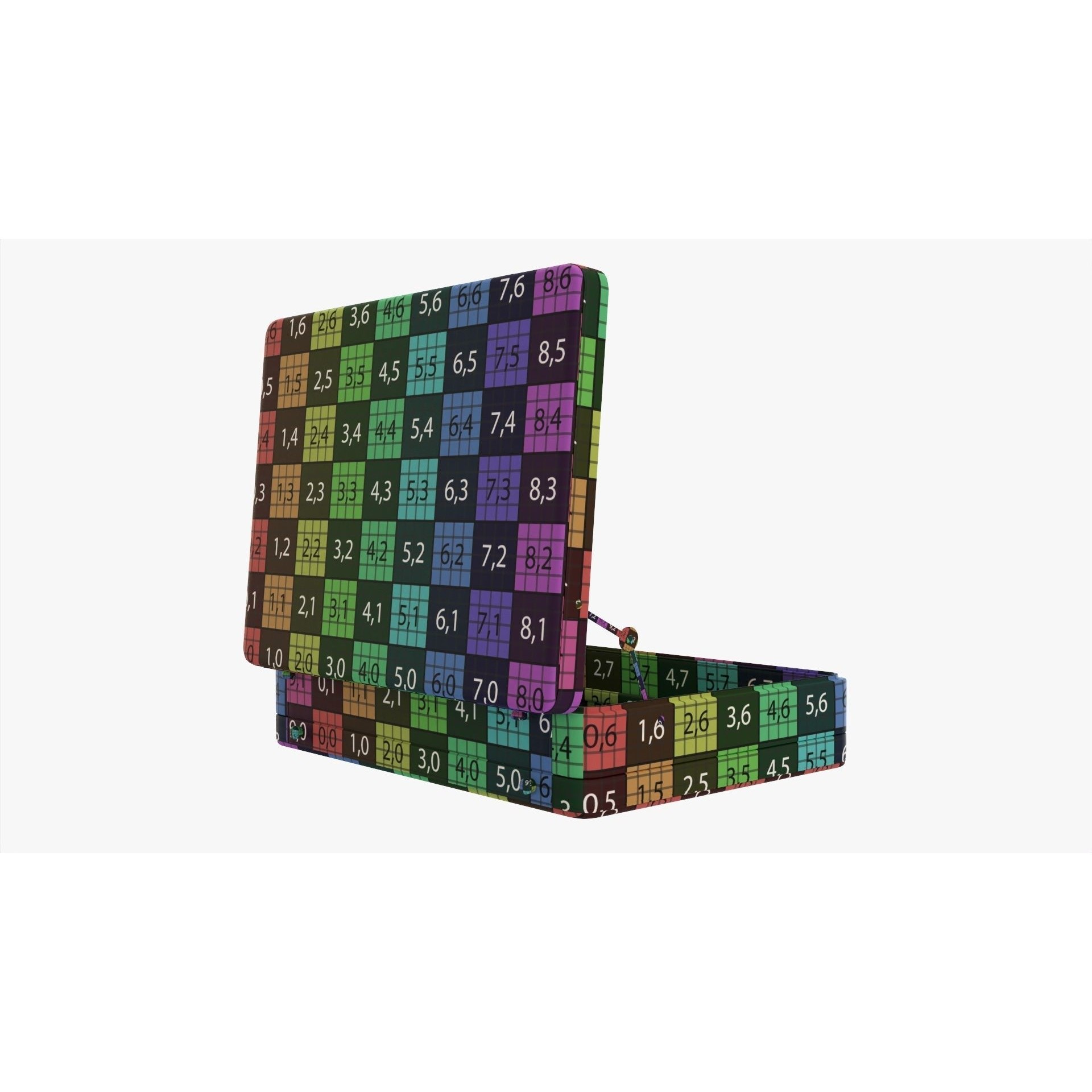 Leather Briefcase - Game-Ready 3D Model - View 19