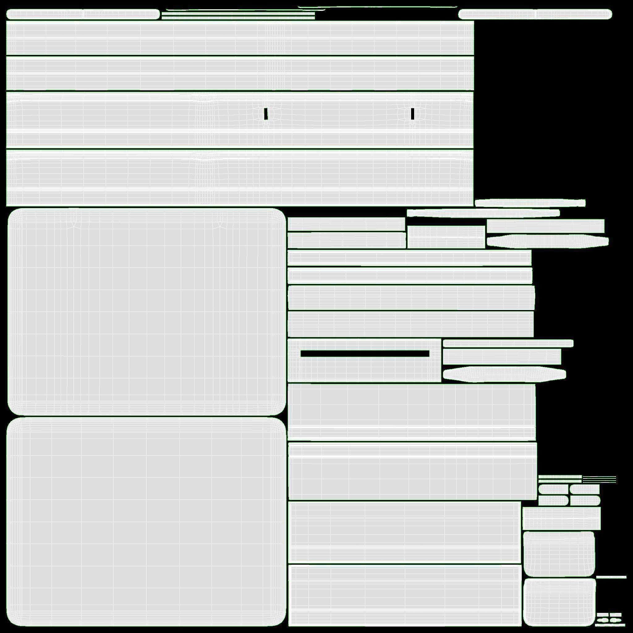 Leather Briefcase - Game-Ready 3D Model - View 20