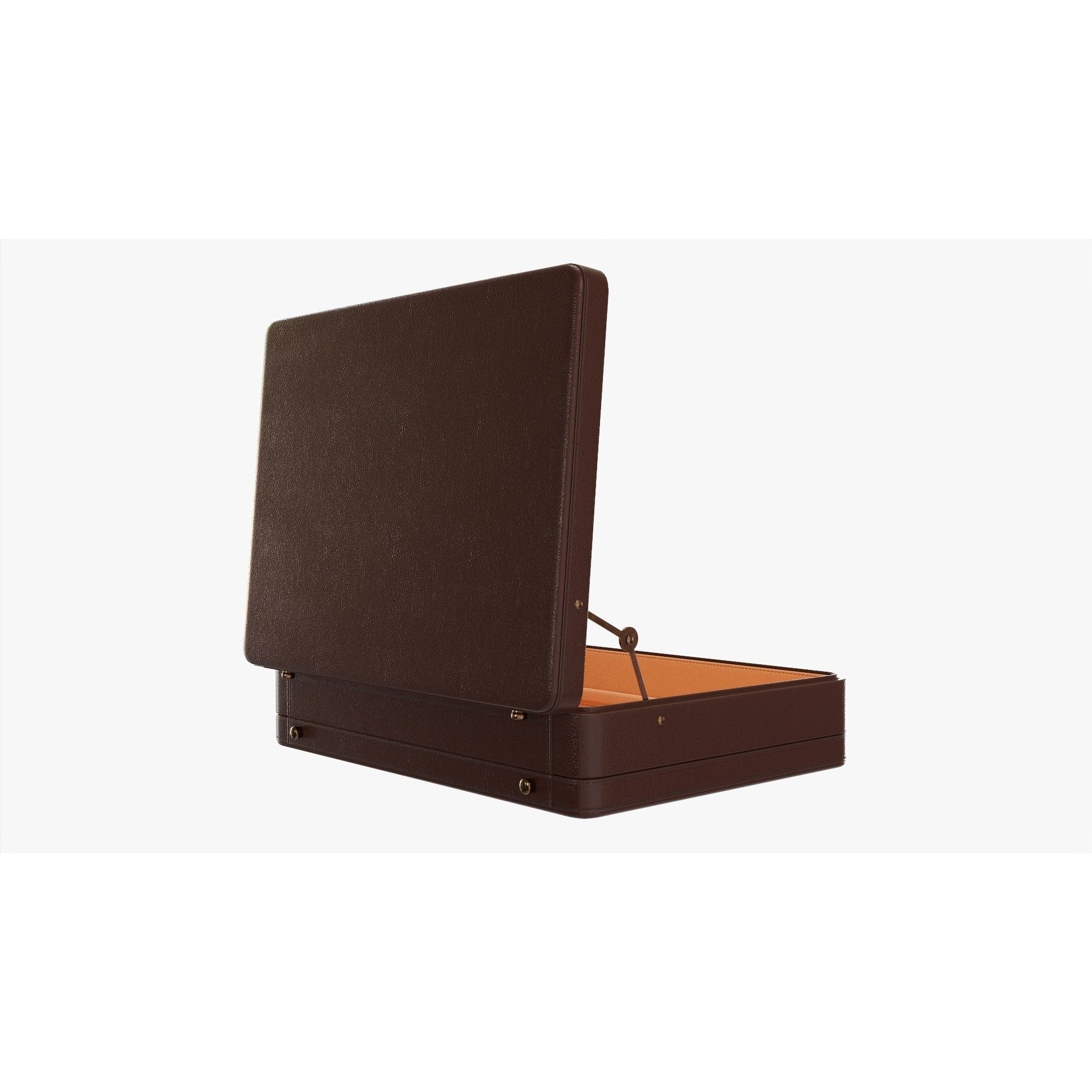 Leather Briefcase - Game-Ready 3D Model - View 3